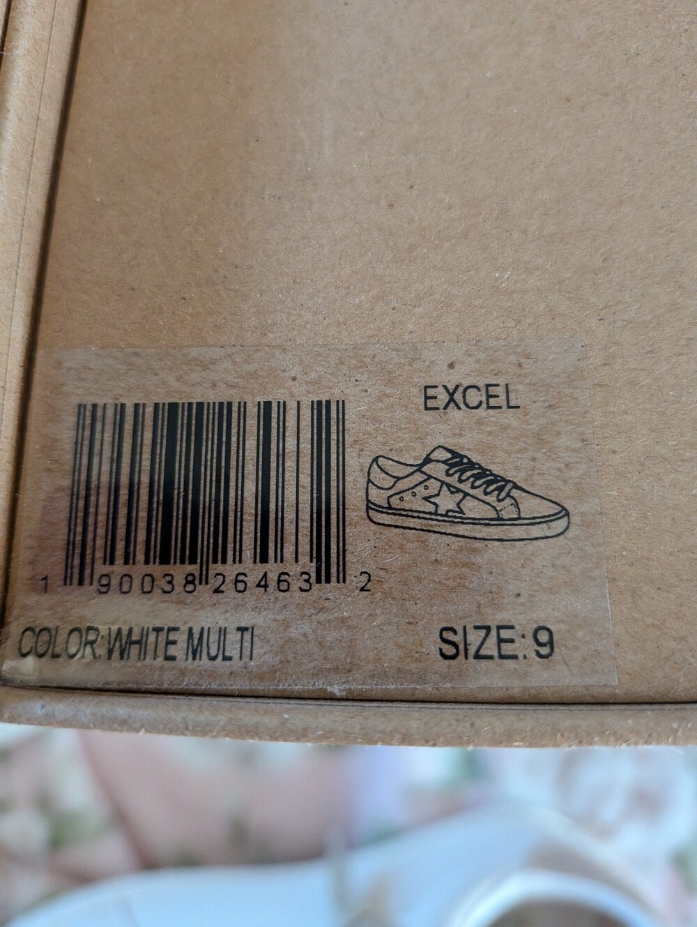 Vintage Havana EXCEL - WHITE MULTI Women's's Sneaker Size 9 - Picture 3 of 5